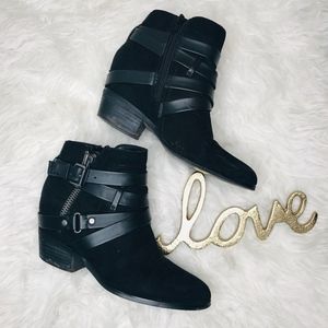 Crown Vintage Women's Booties Talisa Black 7